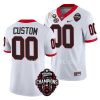 georgia bulldogs custom white back to back national champions cfbplayoff 2023 jersey scaled
